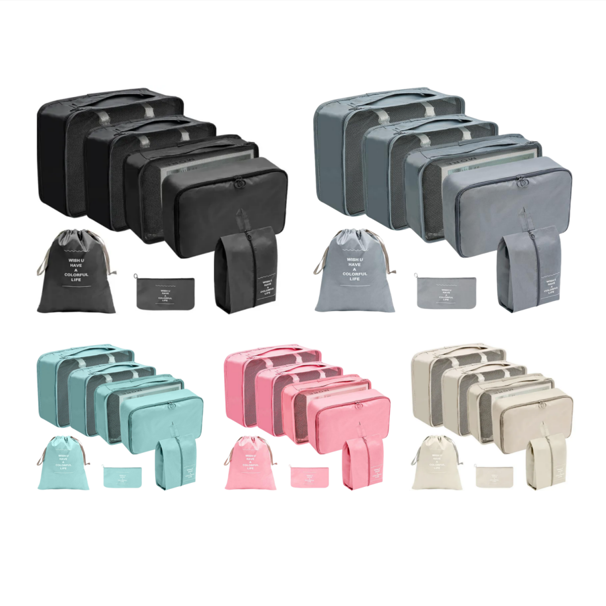 Luggage Organizer 7pcs Set