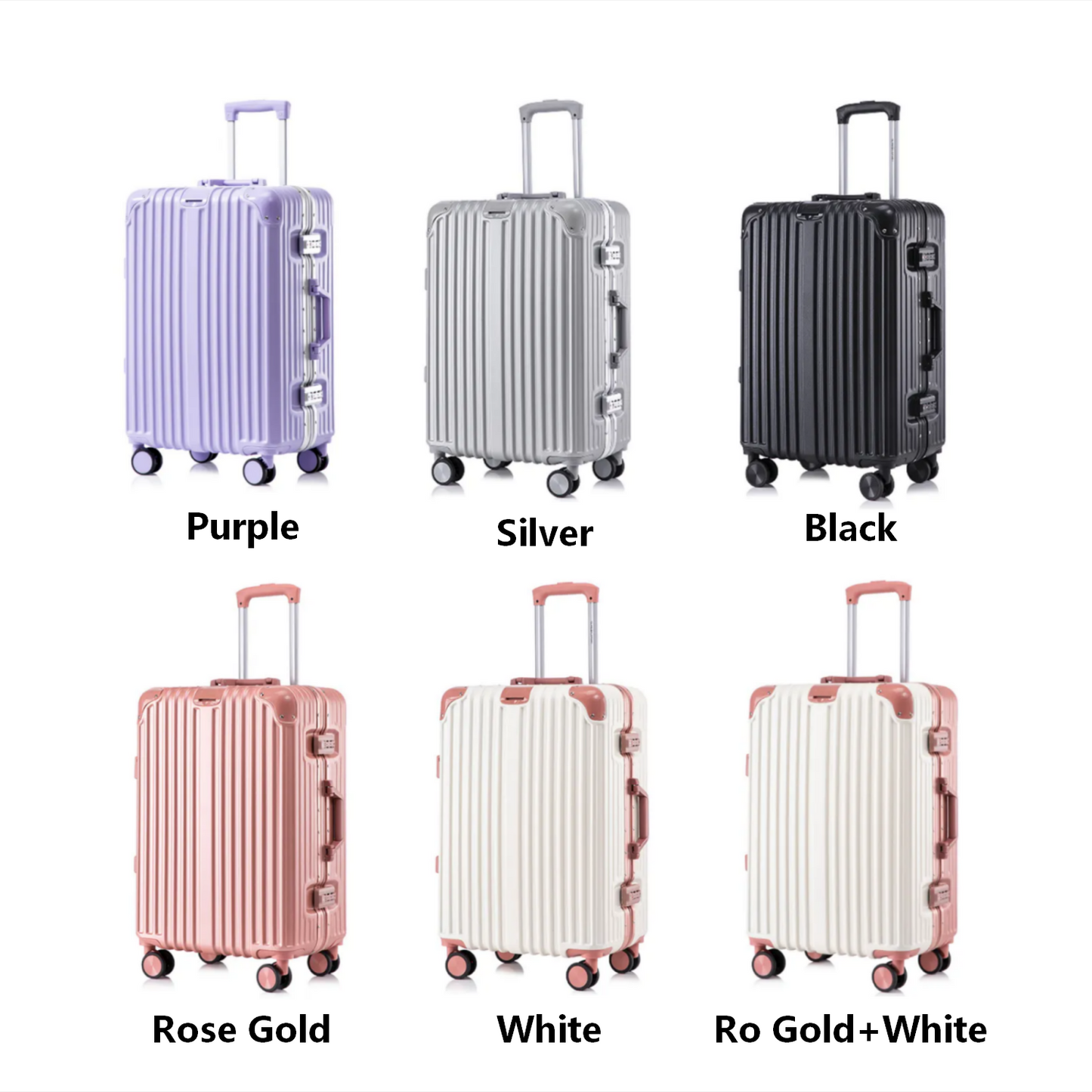 FRONT HOOK Aluminum Frame Luggage