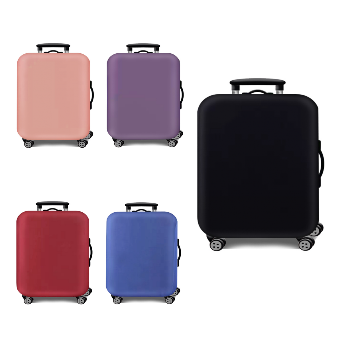 Solid Luggage Cover