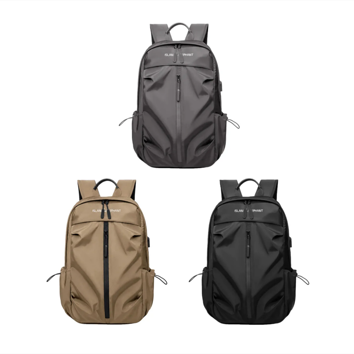 Center Zipper Backpack