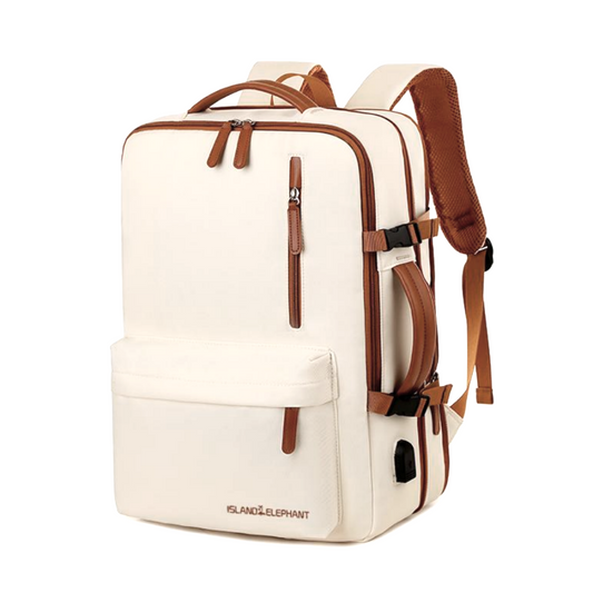 Expandable Color-Block Backpack