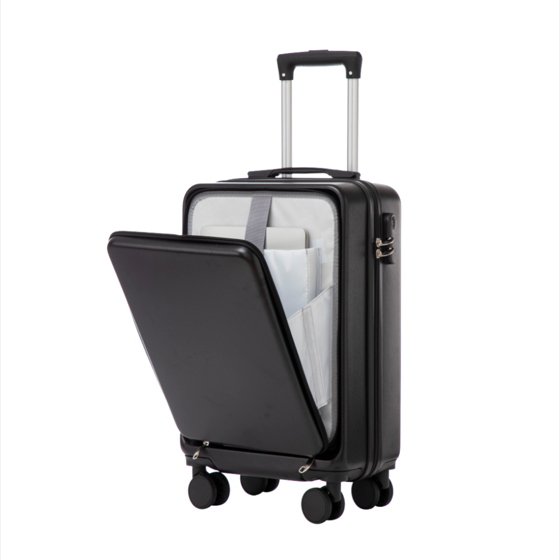 FRONT OPENING Zipper Luggage